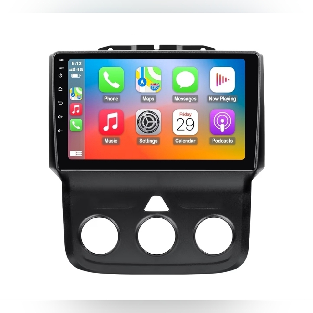 9" Android Car Stereo Dodge RAM 1500 2500 3500 2013-2018 CarPlay GPS Bluetooth